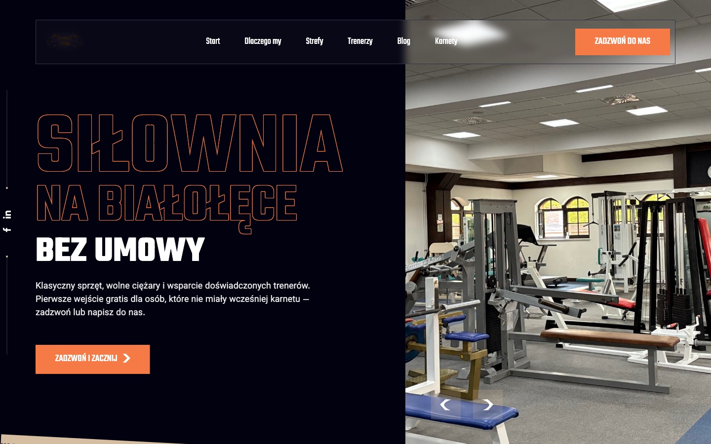 Strona retrogym.com.pl
